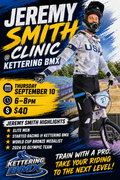 Jeremy Smith Clinic- Thursday Sep 10