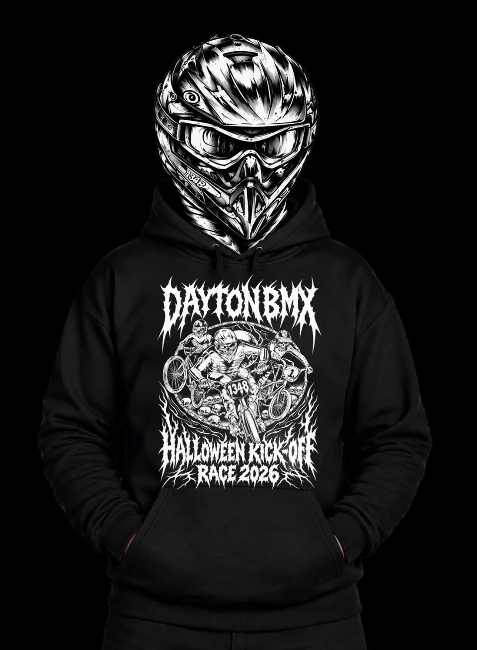 Dayton BMX Halloween Hoodie